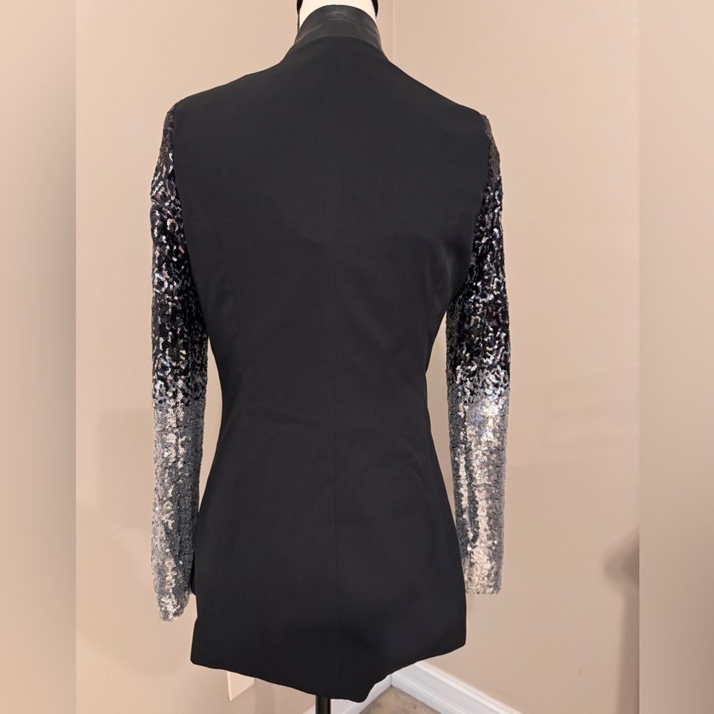NWT HAODUOYI Sequin Sleeve Blazer – Size M - Picture 3 of 6
